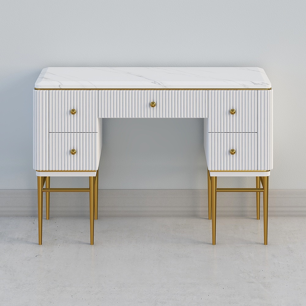 U&middot;THREE Pure Modern 25 Pieces Tmall-Modern Light Luxury Package-5 Dressing Tables