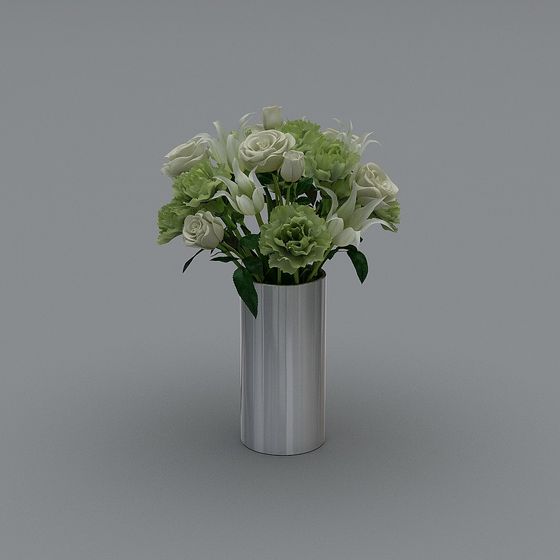Floral Harmony 3D model