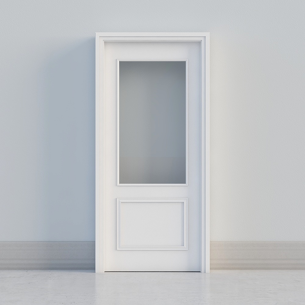 Porta francese bianca classica