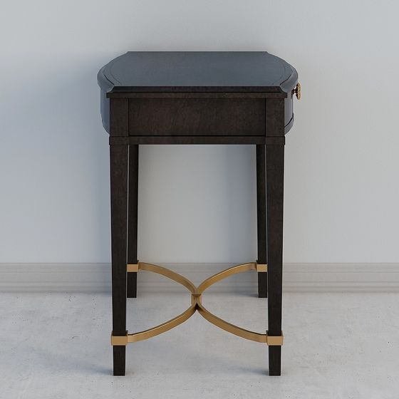 Elegance Side Table 3D model for Creative Spaces