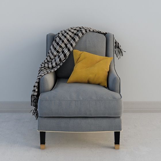 Comfort Corner Chair 3D model