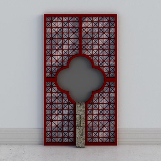 Arabesque Screen 3D model