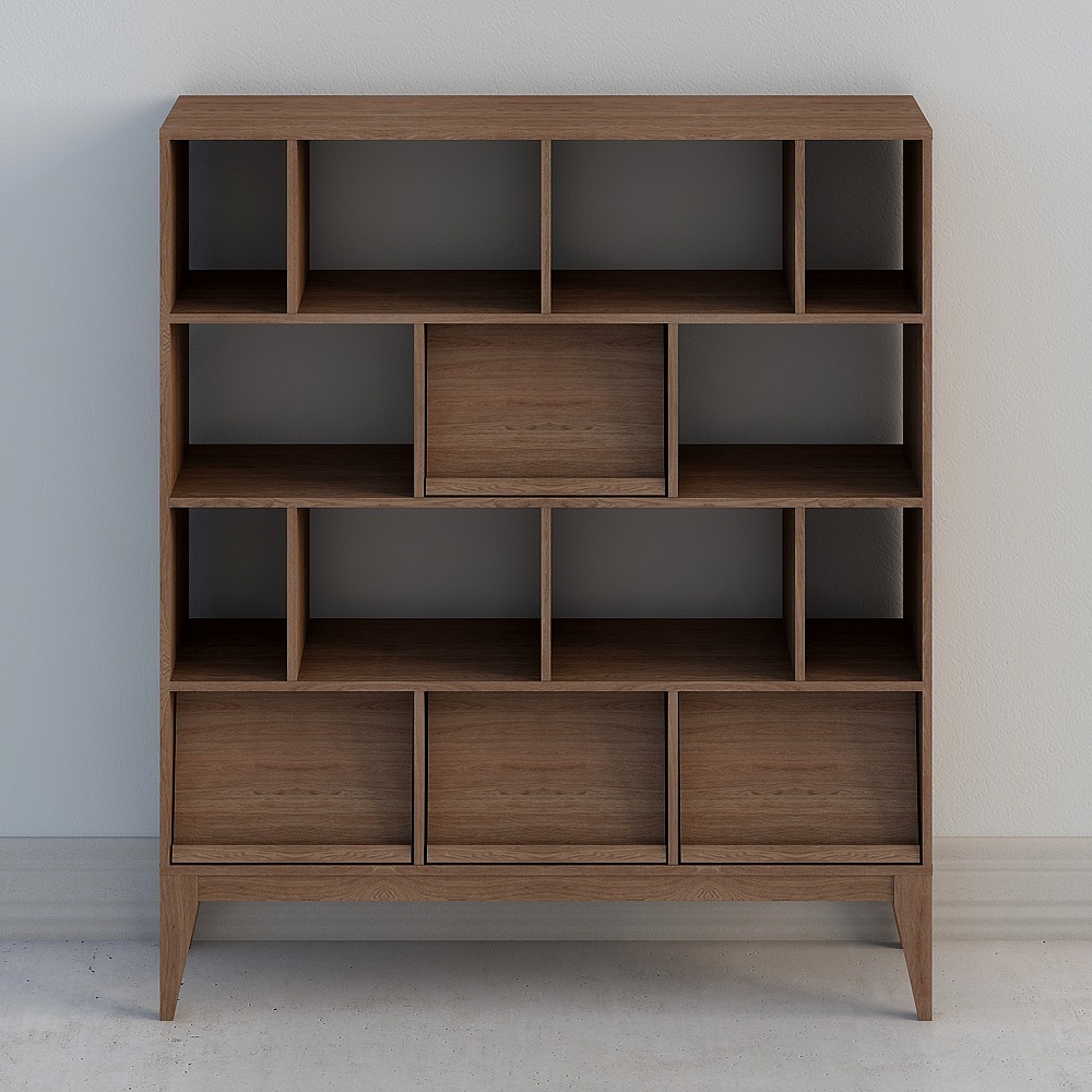 칼리 책장 티브라운