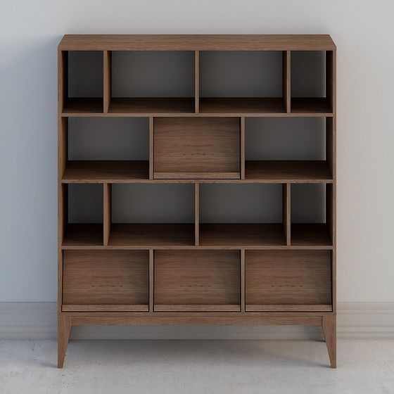 칼리 책장 티브라운