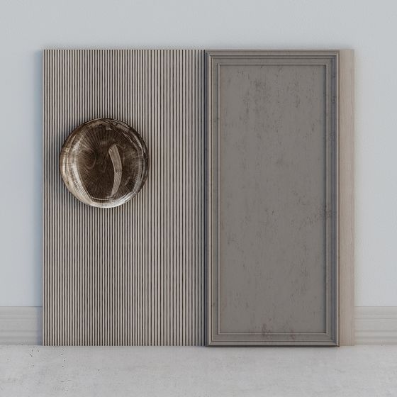 Urban Art Panel 3D model