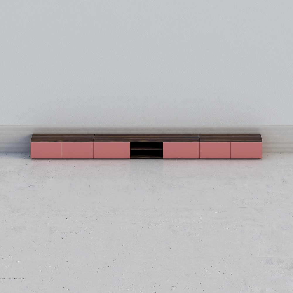 V036# combination base cabinet (smoked color)