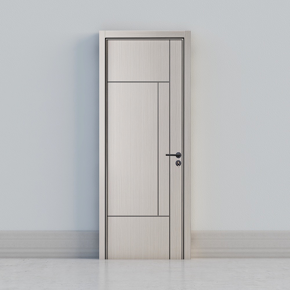Modern grey door