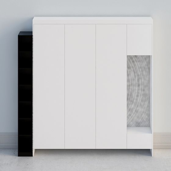 Urban Storage Cabinet 3D model