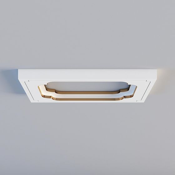 Urban Elegance Ceiling Light 3D model