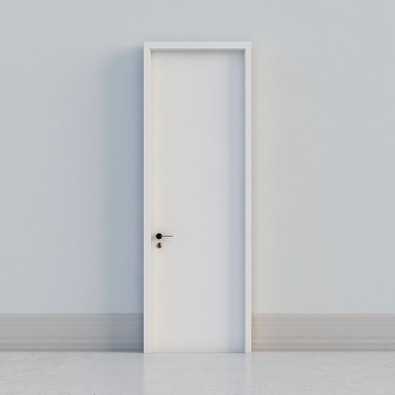 Elegant Minimalist Door 3D model