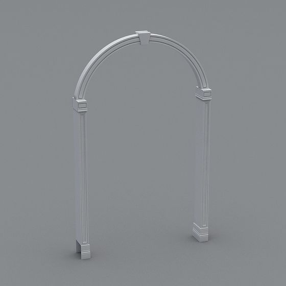 Sophisticated Arch 3D Model for Creative Projects