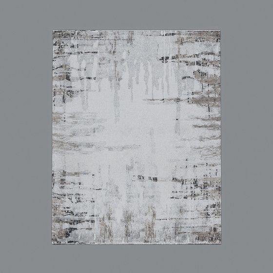 Abstract Carpet 3D model - Modern Meets Vintage