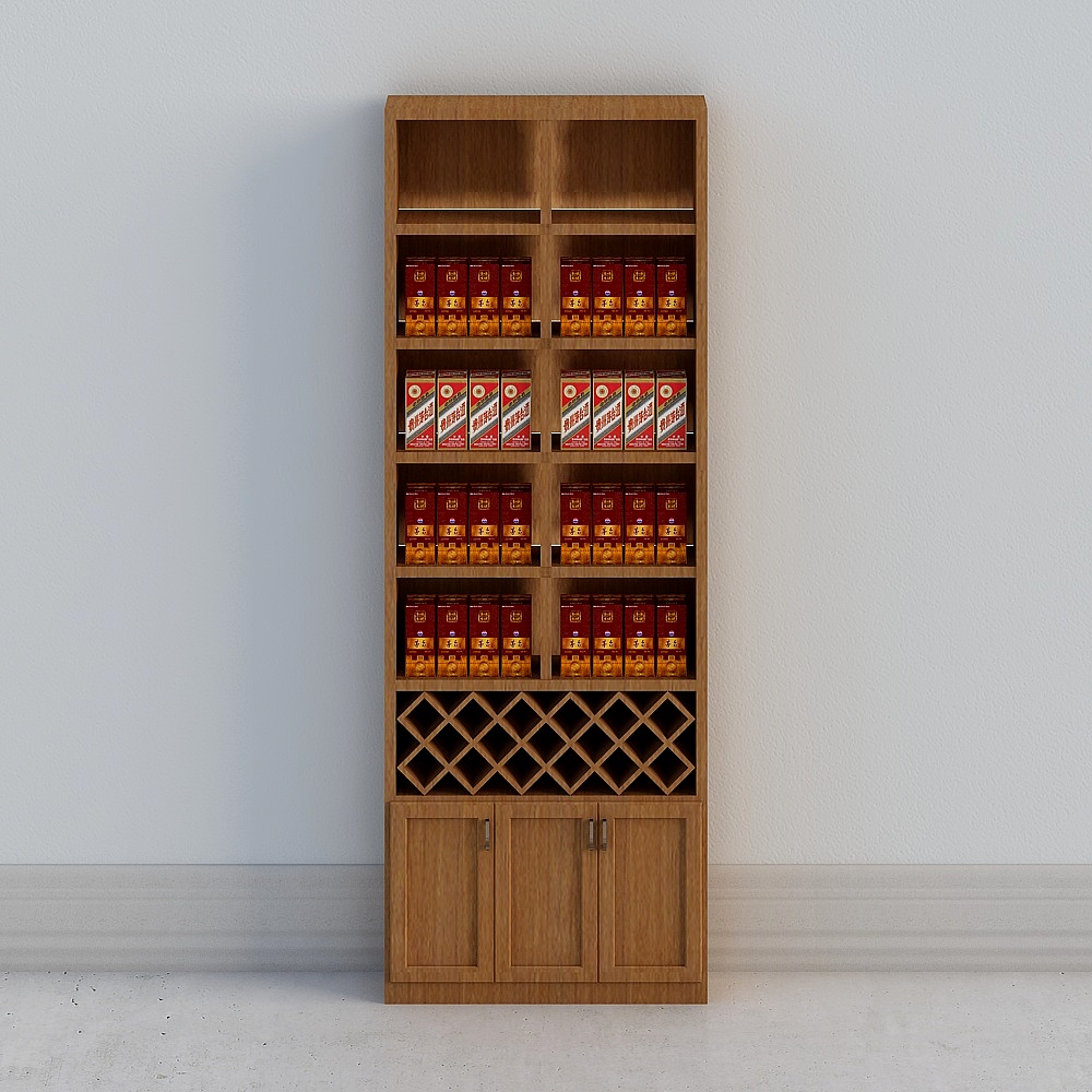 Новый китайский стиль, винный шкаф A1