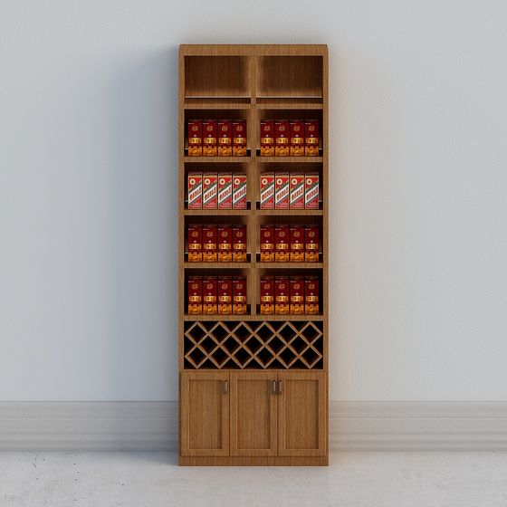 Новый китайский стиль, винный шкаф A1