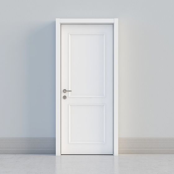 Modern Minimalist Door 3D model