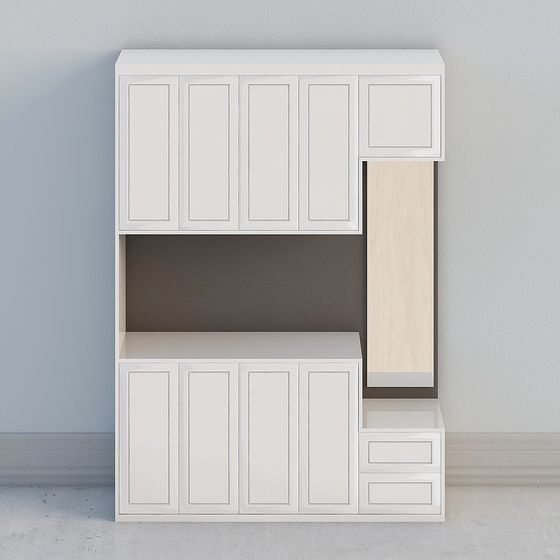 Urban Study Cabinet 3D model