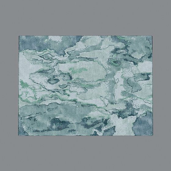 Watercolor Carpet 3D Model