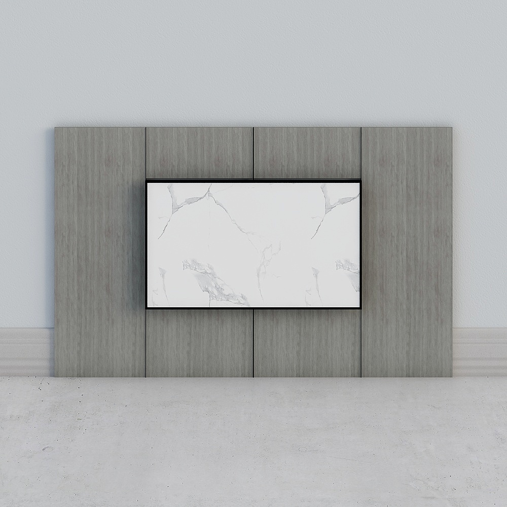 Pared de fondo de TV