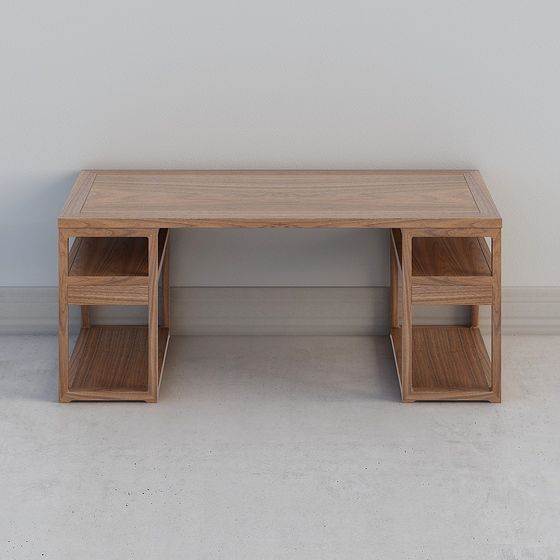 Urban Study Desk 3D model