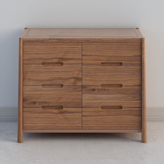 City Window Nightstand 3D model