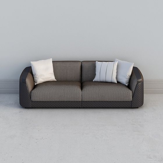 Urban Sofa 3D model for Contemporary Spaces