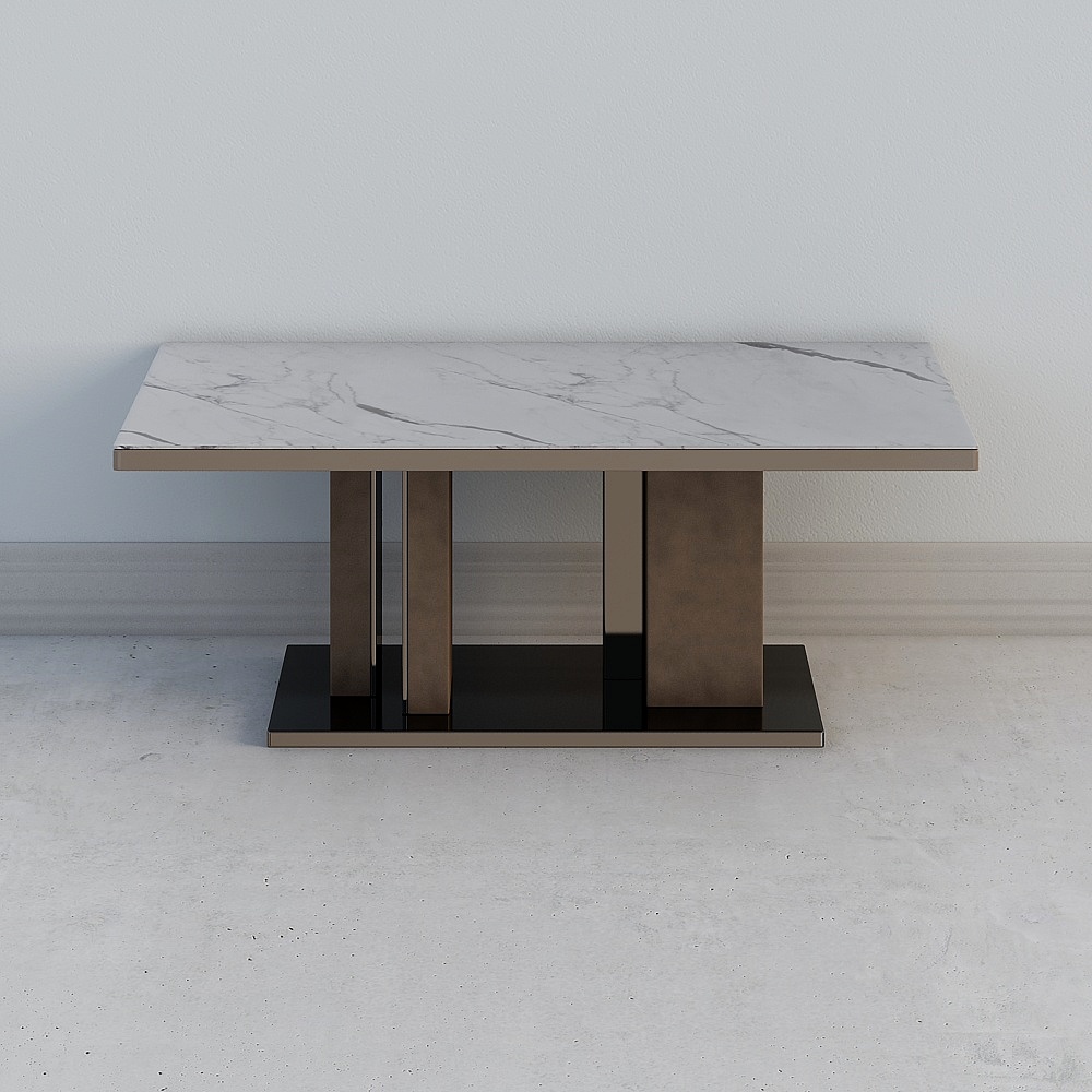 Urban Minimalist Dining Table 3D model