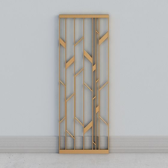 Golden Trellis 3D model
