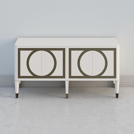 Art Deco Console 3D model