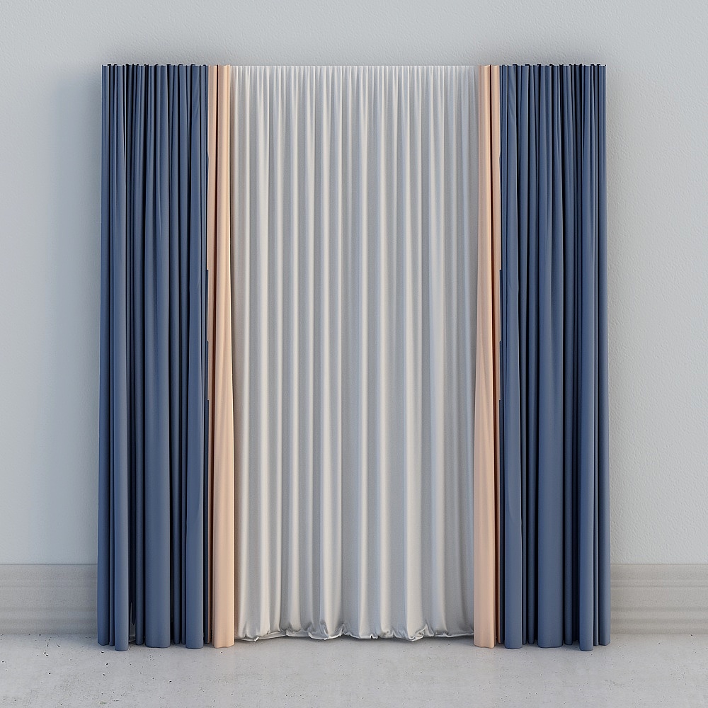 Luminous Drapery 3D Model