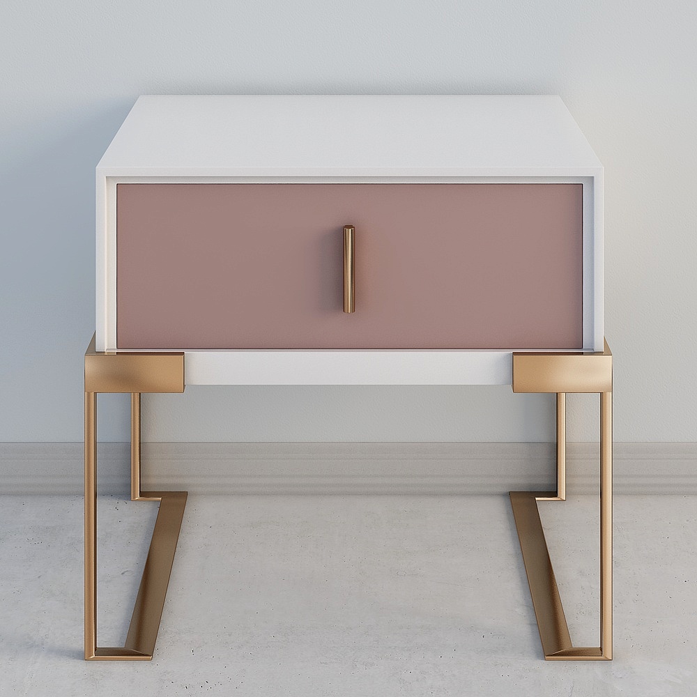 Urban Elegance Nightstand 3D Model