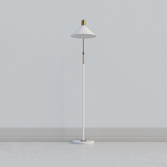 Minimalist Floor Lamp 3D model