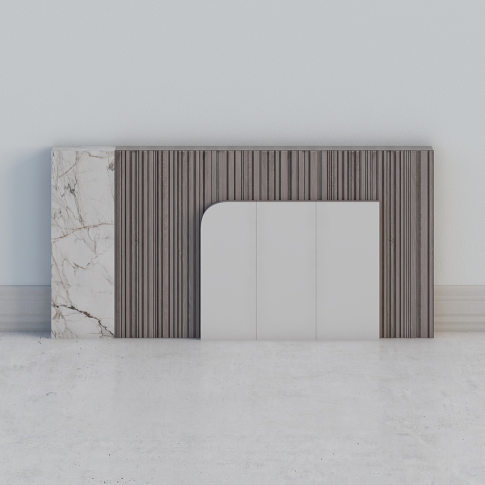 Background wall of modern Affordable Luxury