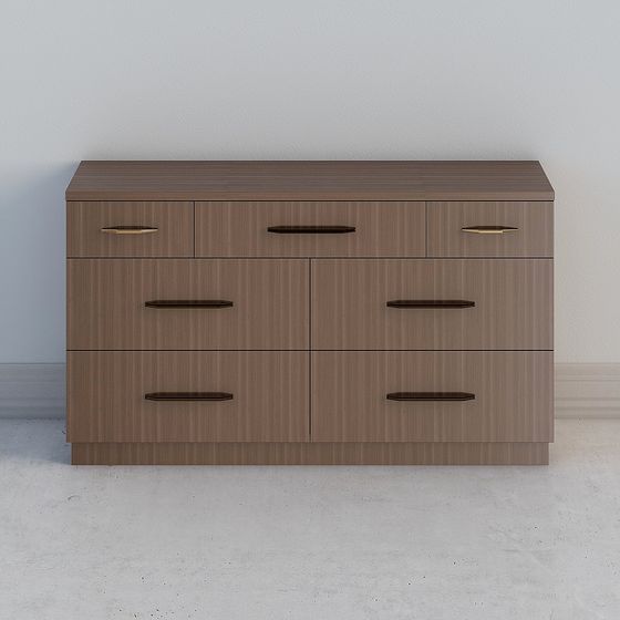 City Window Cabinet 3D model