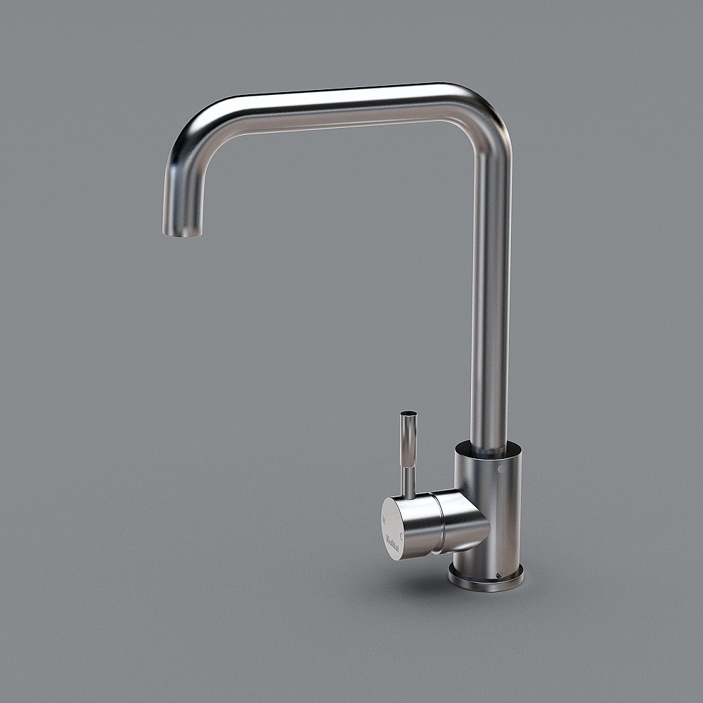 Modern Minimalist Tap 3D model