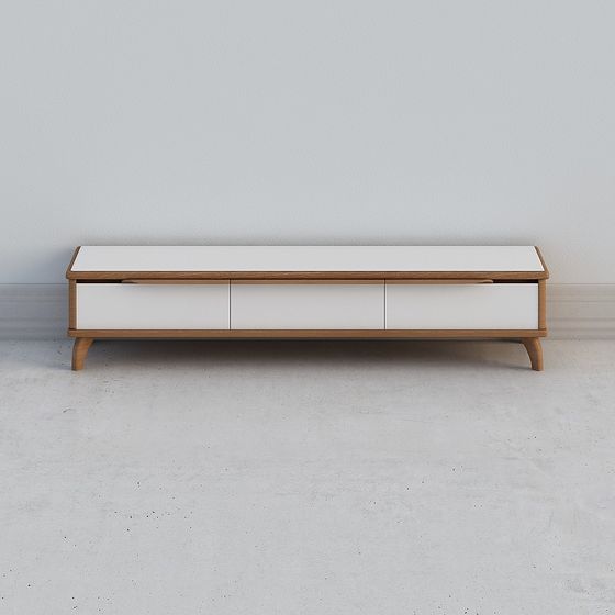 Modern Minimalist TV Cabinet 3D model