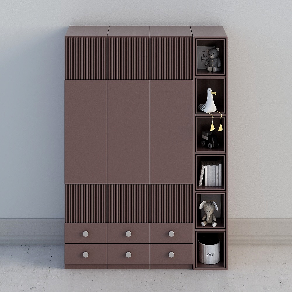 Children's Room Combination - Wardrobe 4