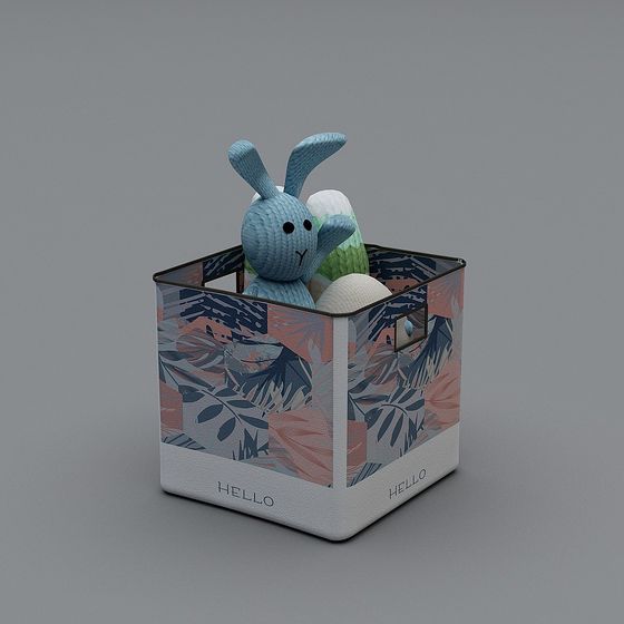 Hello Storage Box 3D model