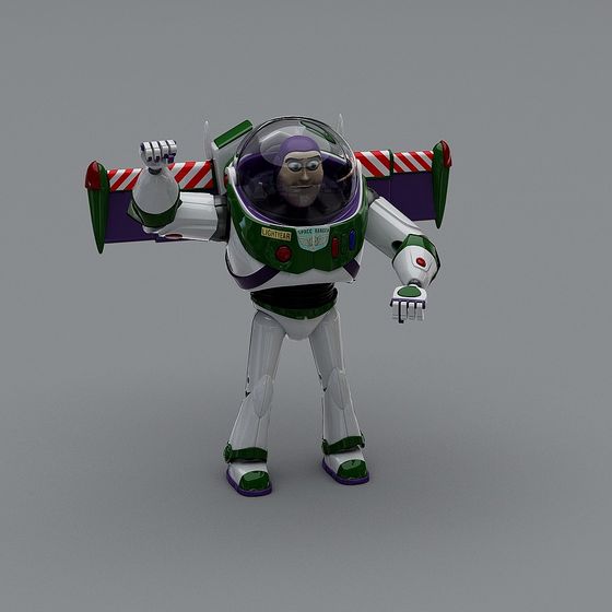 Buzz Lightyear 3D model – Iconic Space Ranger Design