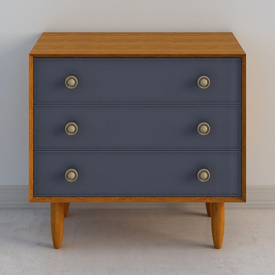 Mid-Century Modern Dresser 3D model