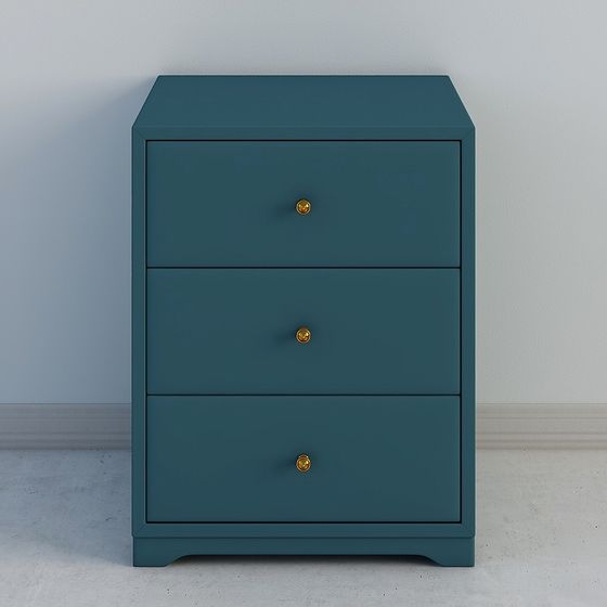 Urban Minimalist Nightstand 3D model