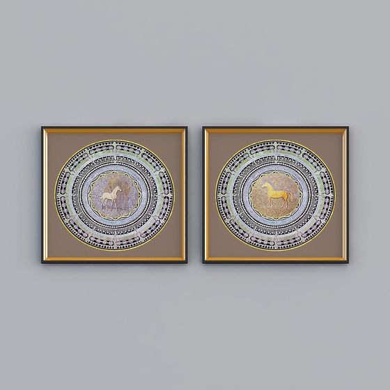 Equine Artistry 3D Model for Modern Projects