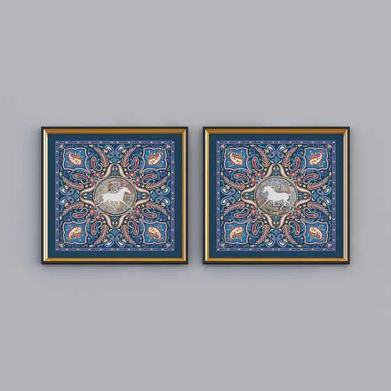 Equestrian Elegance 3D model for Creative Projects