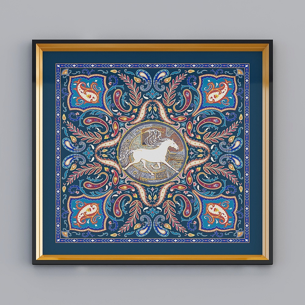 Glorious Fine Painting - Simple Modern - GF-28037 - Abstract Pattern Decorative Painting