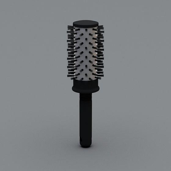 Vintage Hairbrush 3D Model
