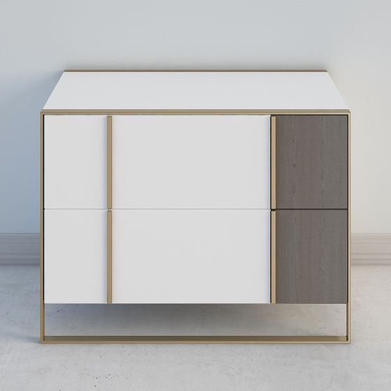 Urban Elegance Sideboard 3D Model