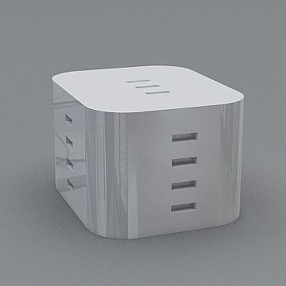 Urban Socket 3D Model for Modern Designs