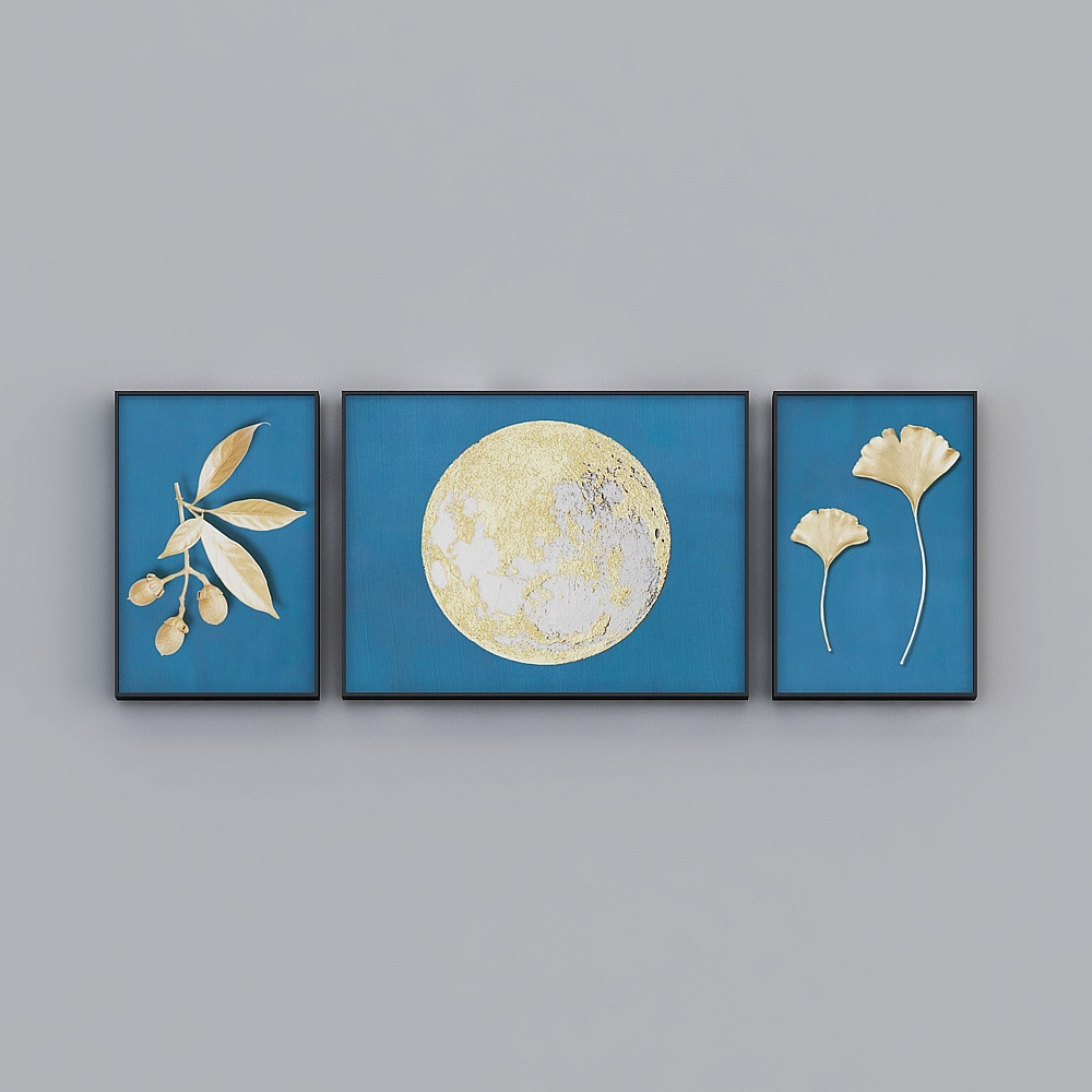 栄光の絵画 - シンプルモダン - L-29059-29060-29061