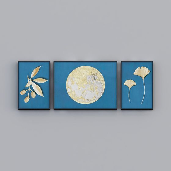 Dreamy Low-Poly 3D Art Frame Collection