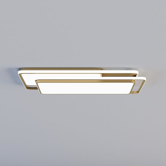 Elegant Modern Pendant Light 3D model