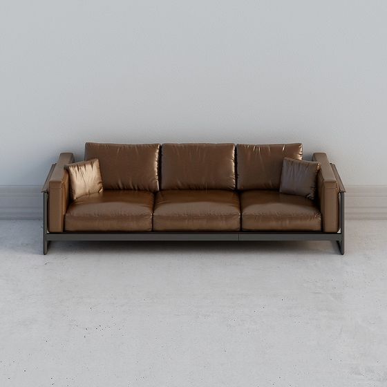 Urban Comfort 3D Model Sofa for Modern Interiors